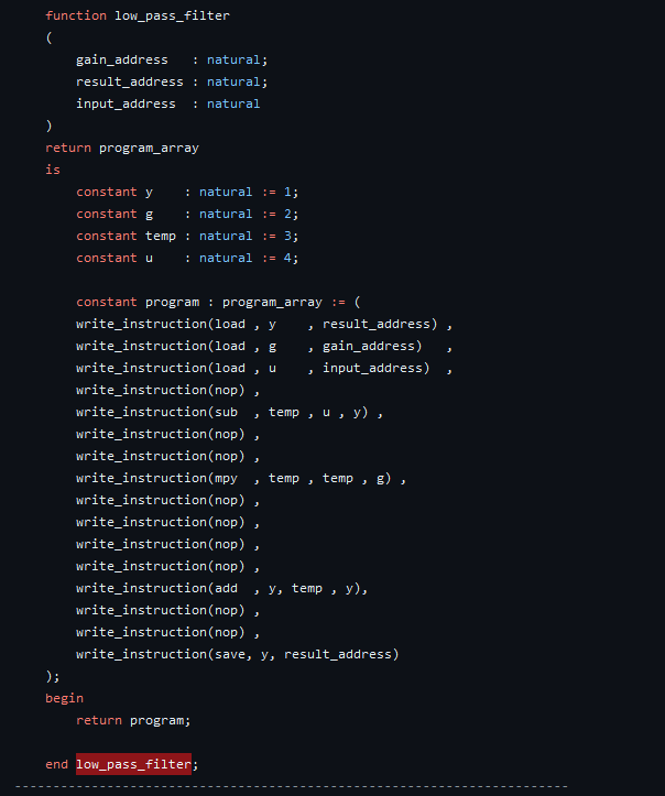 Processor and its sofware in VHDL part 1 : assembly design - Hardware ...